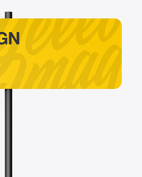 Street Sign Mockup