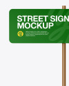 Street Sign Mockup