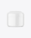 Closed Cosmetic Jar Mockup Closed Cosmetic Jar Mockup