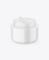 Opened Cosmetic Jar Mockup Opened Cosmetic Jar Mockup