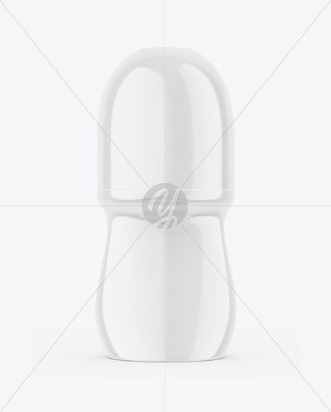 Glossy Roll-On Deodorant Mockup Glossy Roll-On Deodorant Mockup
