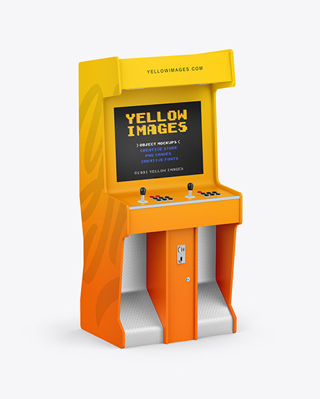 Arcade Machine Mockup