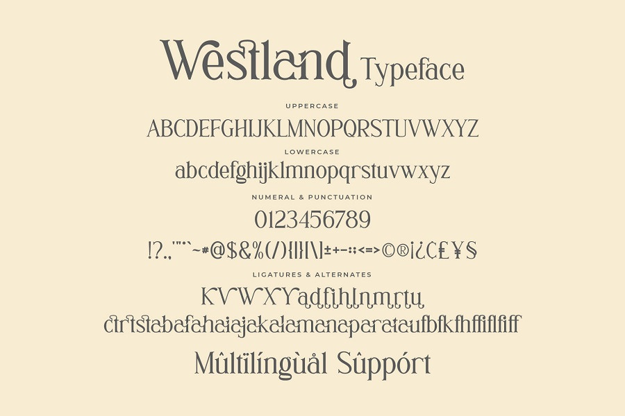 Westland Survival Font Duo Westland Survival Font Duo