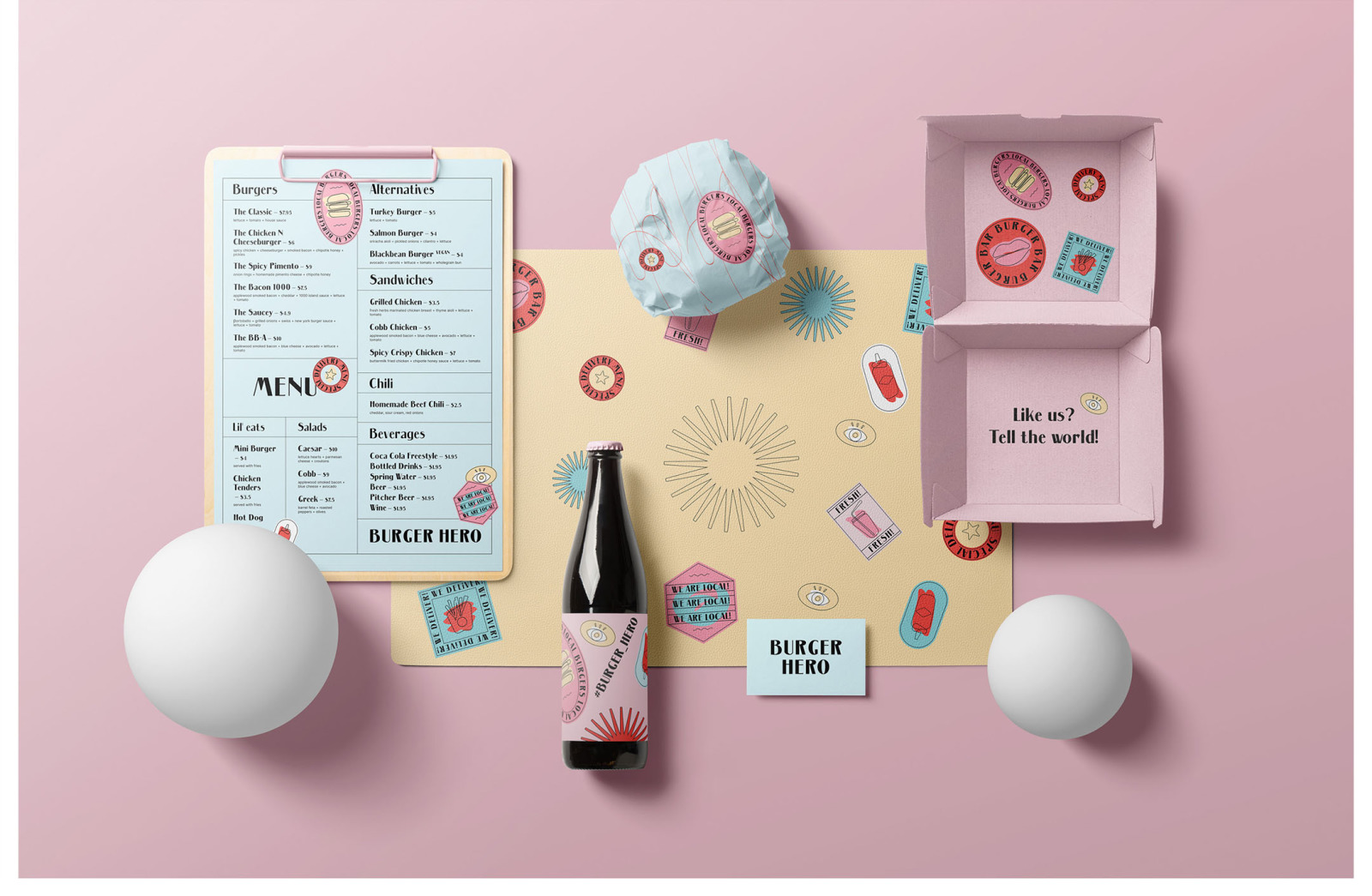 Burger Mockups Burger Mockups