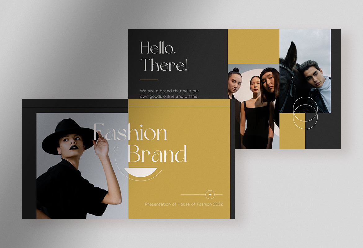 Golden Touch Fashion Brand Presentation Golden Touch Fashion Brand Presentation