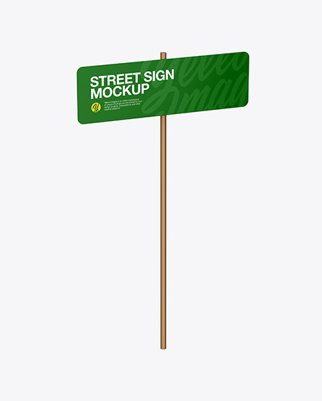 Street Sign Mockup