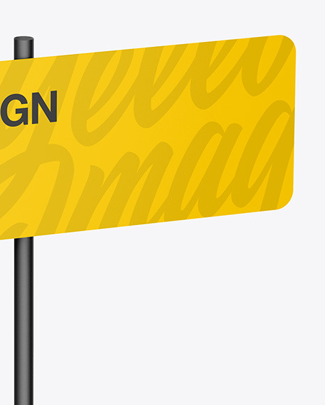 Street Sign Mockup