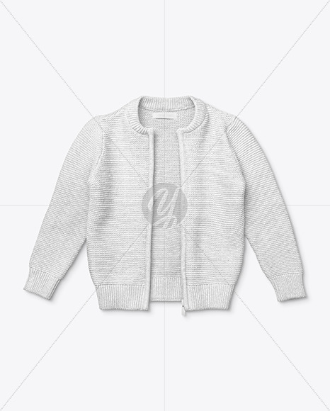 Baby Cardigan Mockup