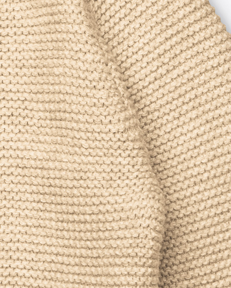 Baby Cardigan Mockup