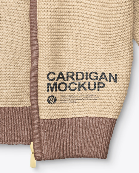 Baby Cardigan Mockup