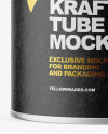 Kraft Paper Tube Mockup