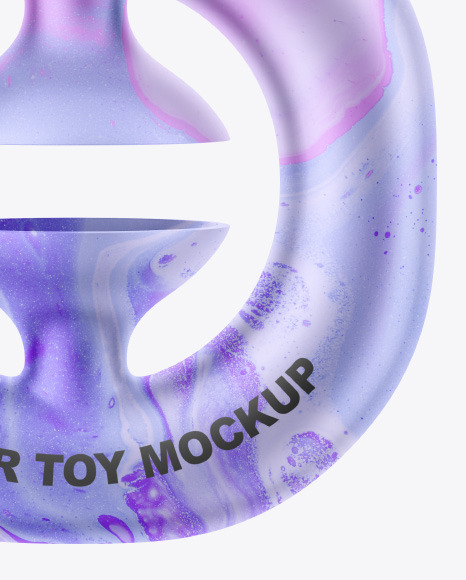 Metallic Snapper Toy Mockup