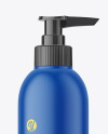 Matte Plastic Cosmetic Bottle Mockup Matte Plastic Cosmetic Bottle Mockup