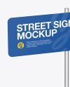 Street Sign Mockup