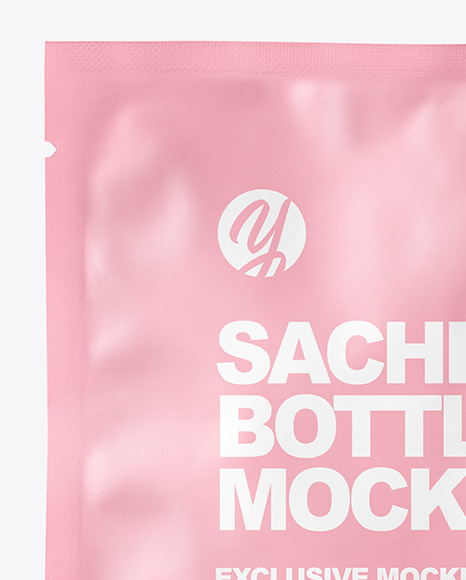 Matte Sachet Mockup