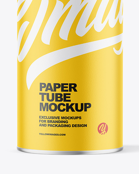 Paper Tube Mockup