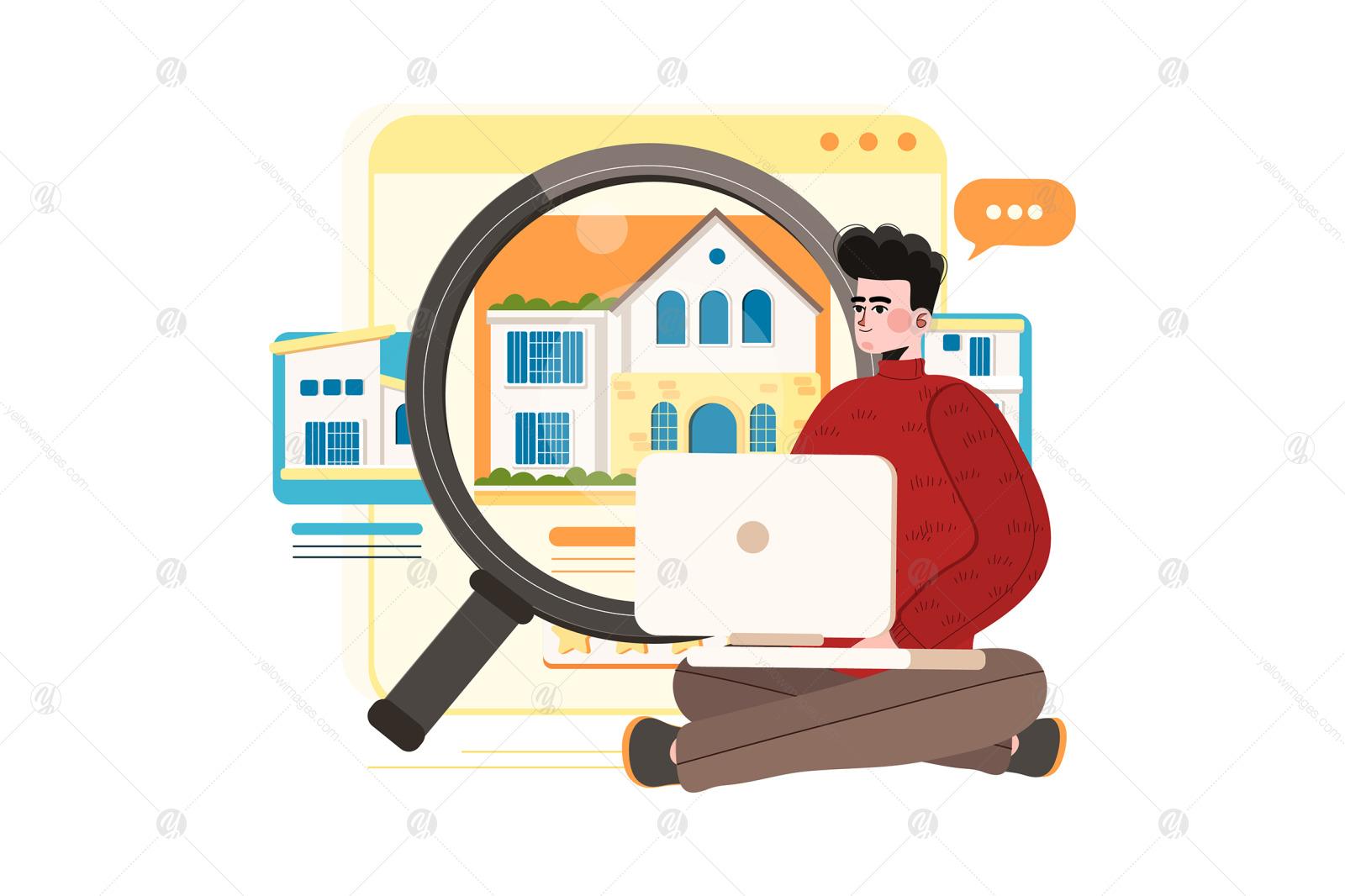 M354_Property Marketing Illustrations M354_Property Marketing Illustrations