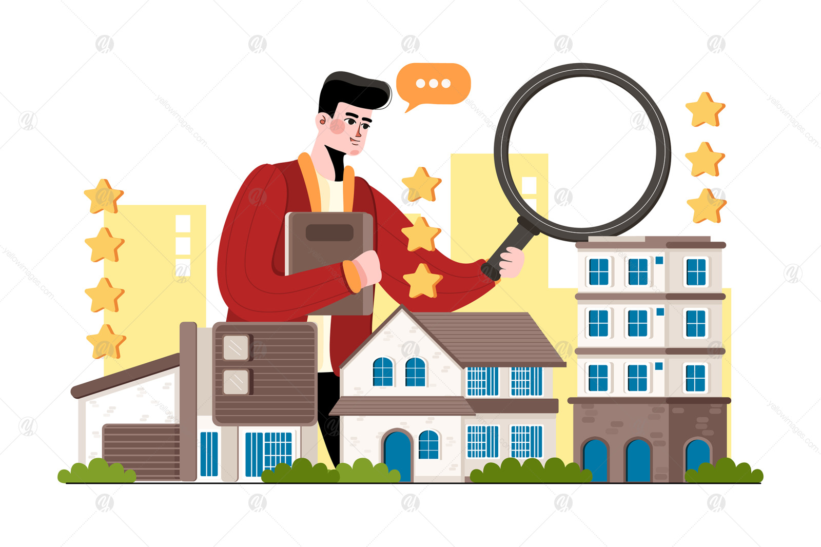M354_Property Marketing Illustrations M354_Property Marketing Illustrations