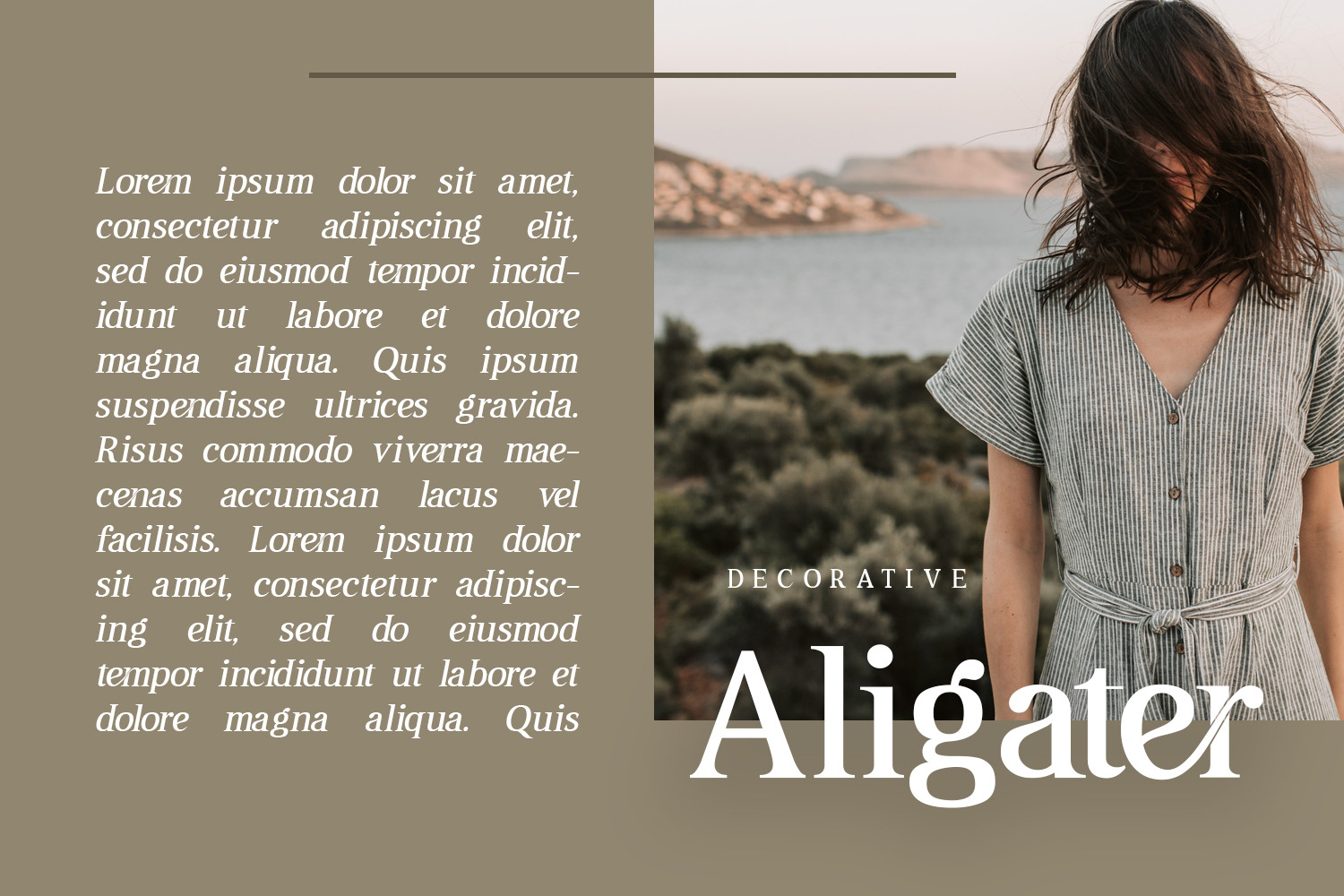 Aligater Font