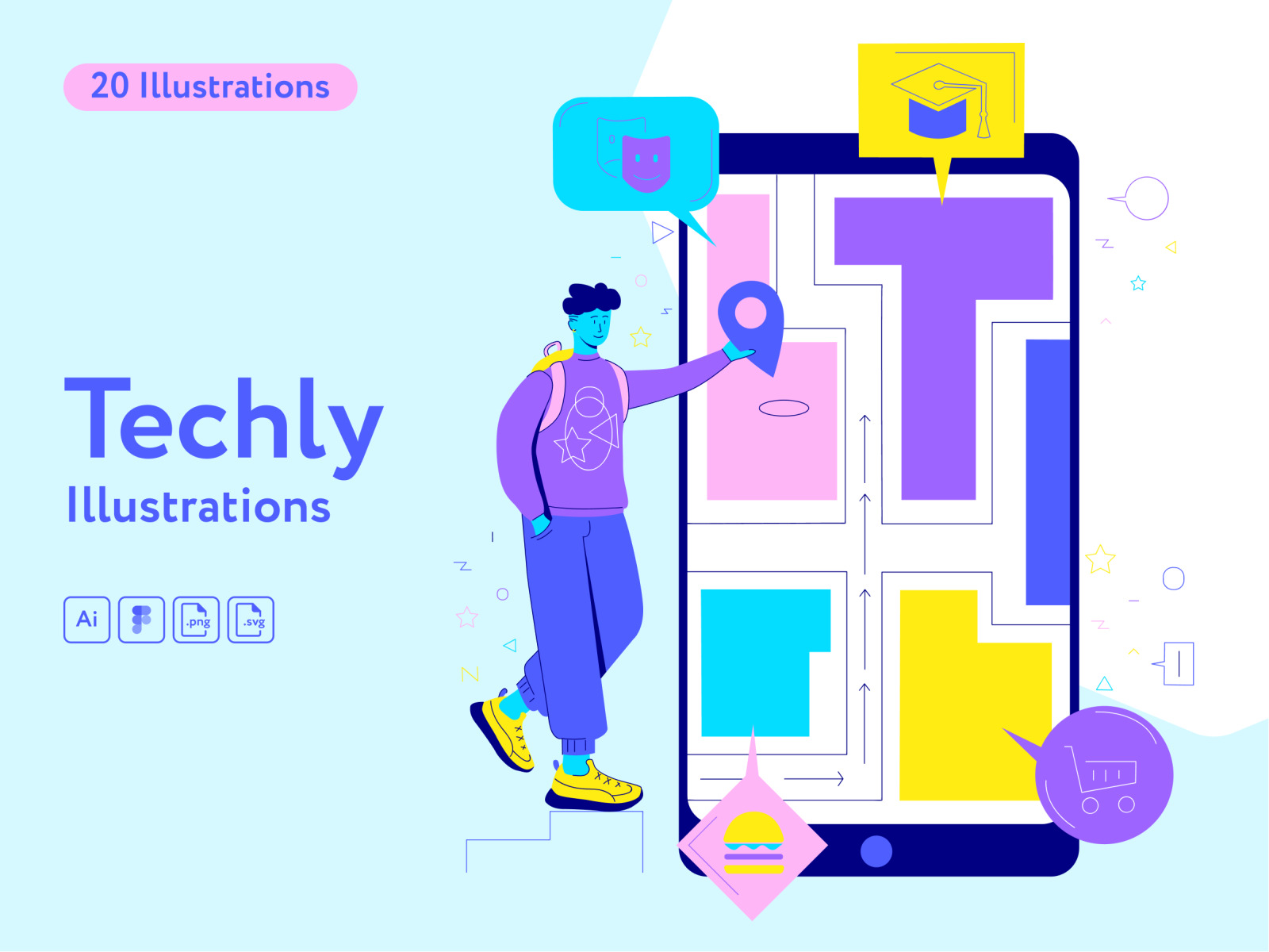 Techly Illustrations