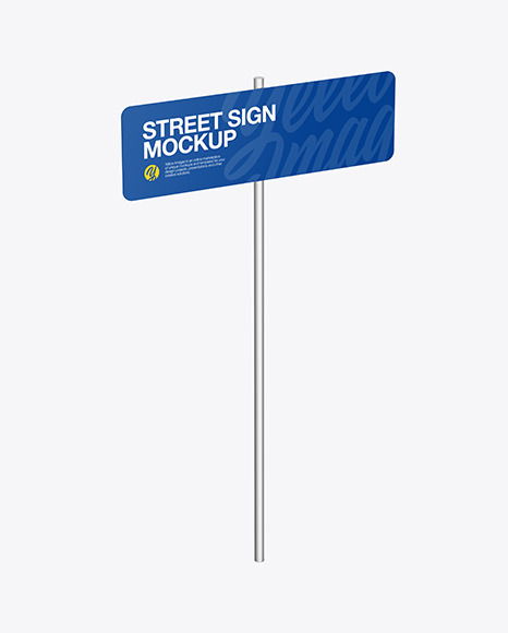 Street Sign Mockup