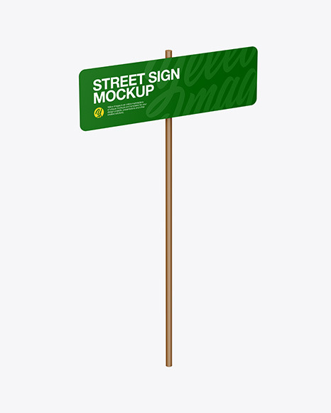 Street Sign Mockup