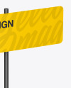 Street Sign Mockup