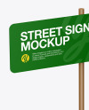 Street Sign Mockup