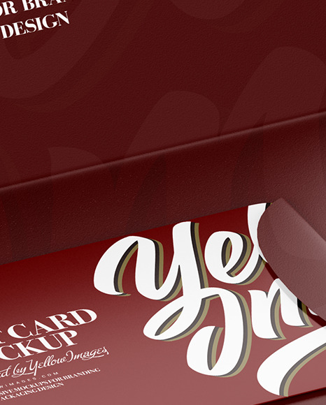 Plastic Gift Card Mockup Plastic Gift Card Mockup