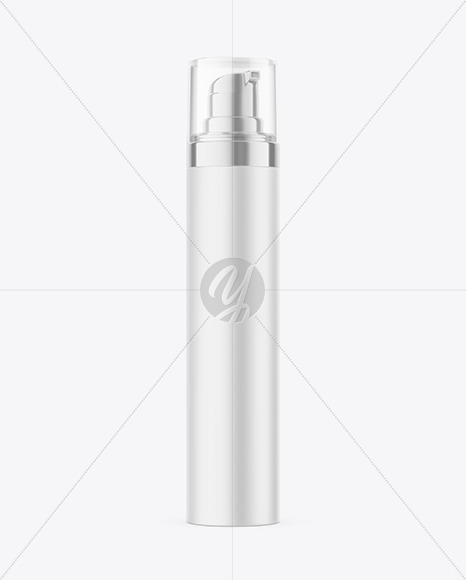 Matte Pump Bottle Mockup