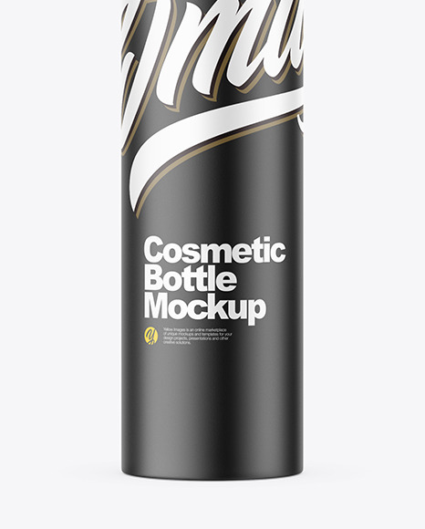 Matte Pump Bottle Mockup