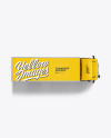 Box Truck Mockup - Top View