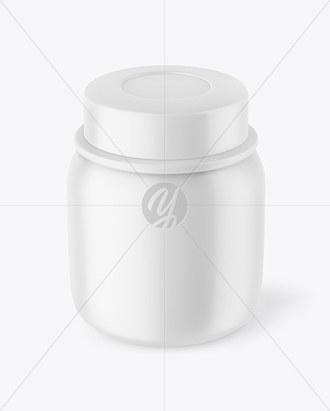 Matte Honey Jar Mockup