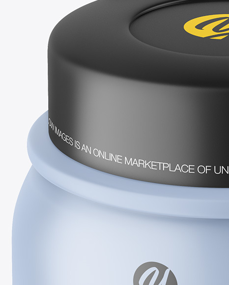 Matte Honey Jar Mockup