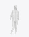 Quick-drying Women Suit Mockup – Front View