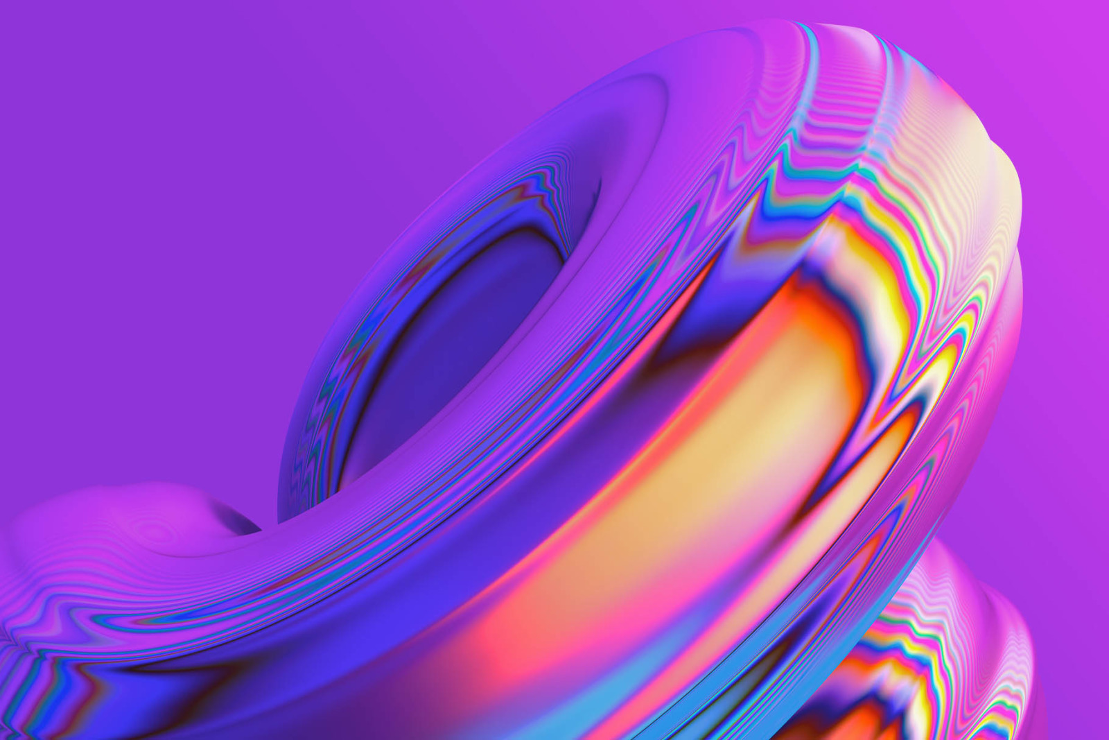 Infinity: 3D Chromatic Shapes Infinity: 3D Chromatic Shapes
