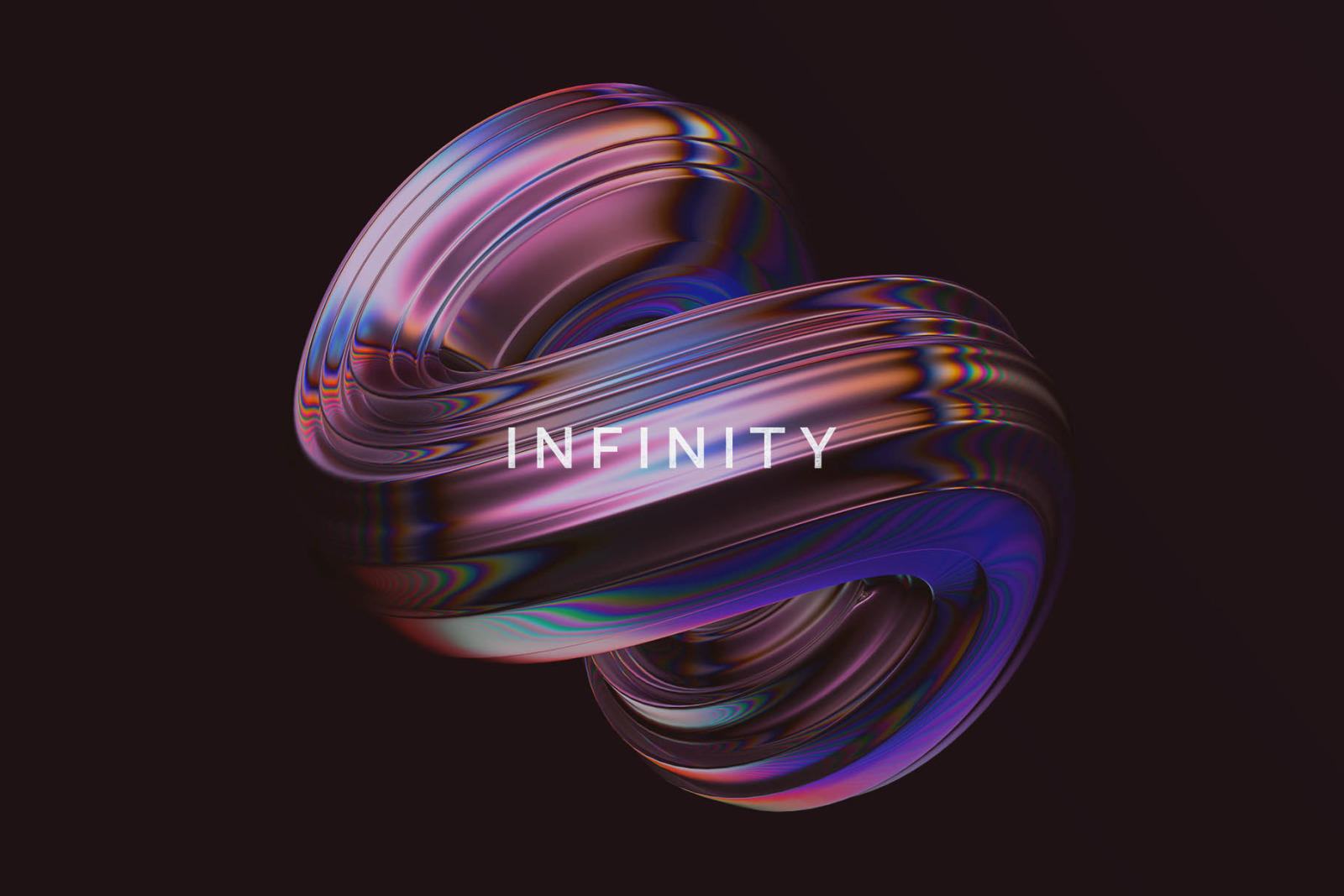 Infinity: 3D Chromatic Shapes Infinity: 3D Chromatic Shapes