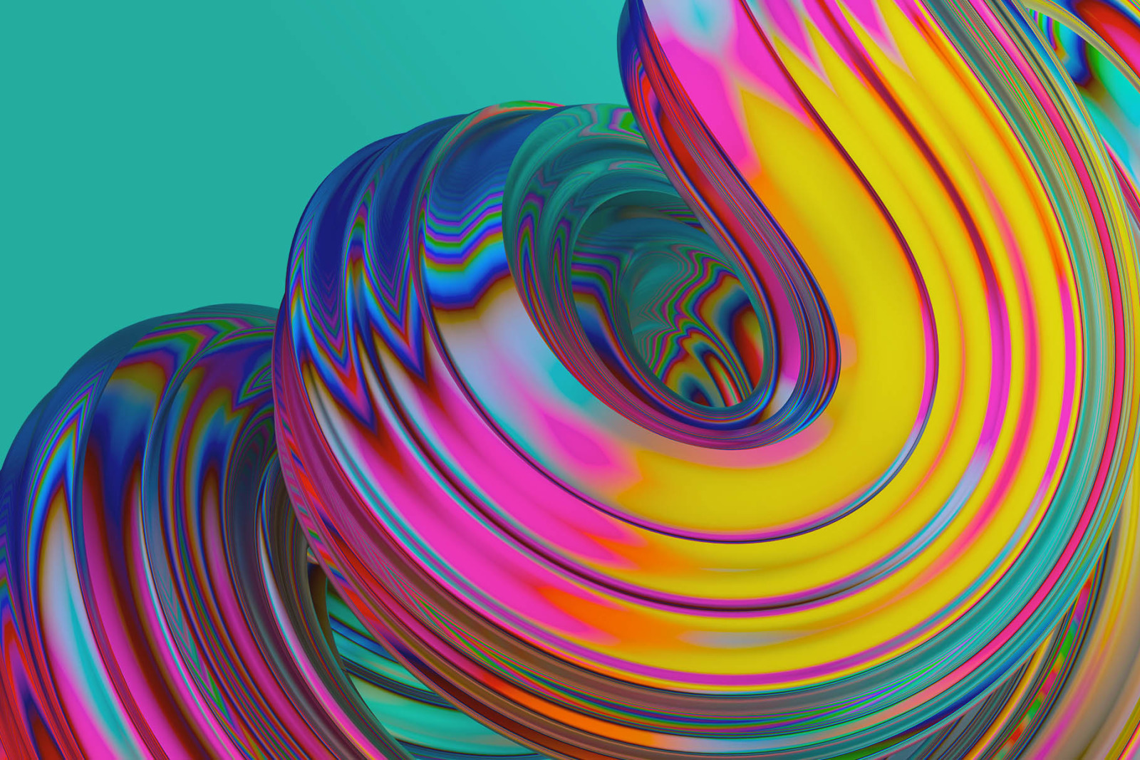 Infinity: 3D Chromatic Shapes Infinity: 3D Chromatic Shapes