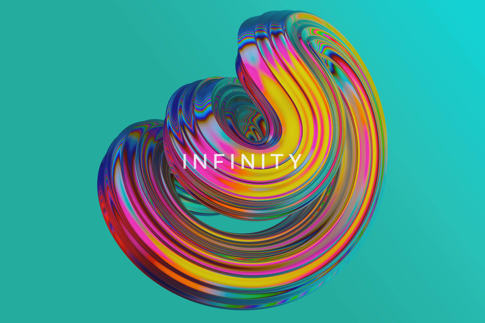 Infinity: 3D Chromatic Shapes Infinity: 3D Chromatic Shapes