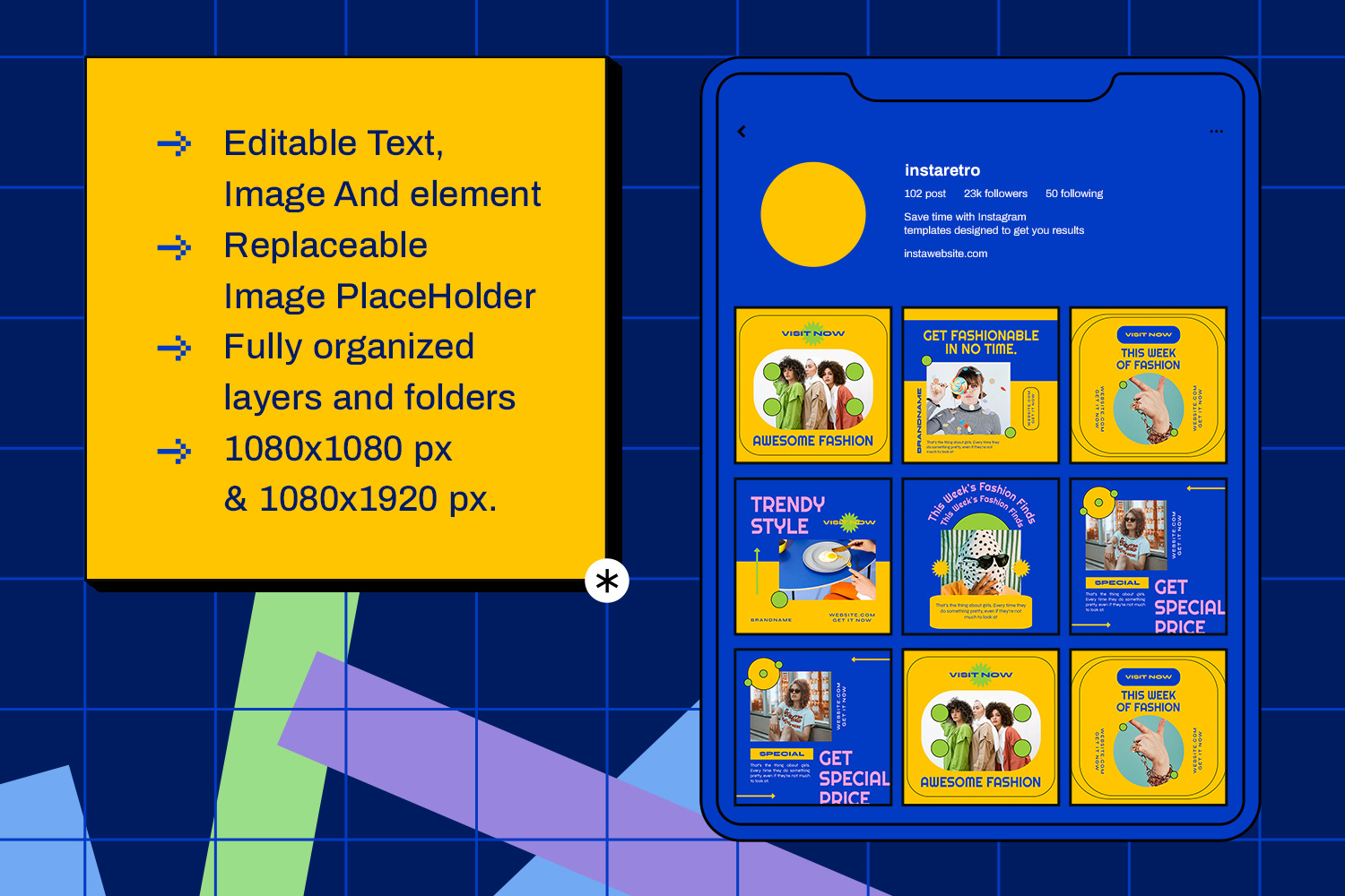 Tomanie Instagram Template Tomanie Instagram Template