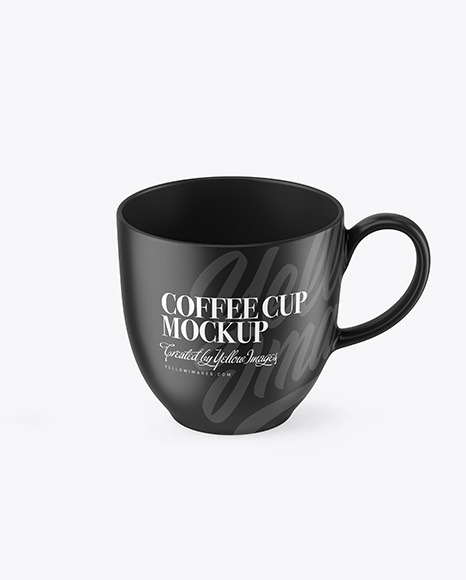 Ceramic Coffee Cup Mockup