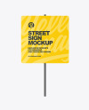 Street Sign Mockup