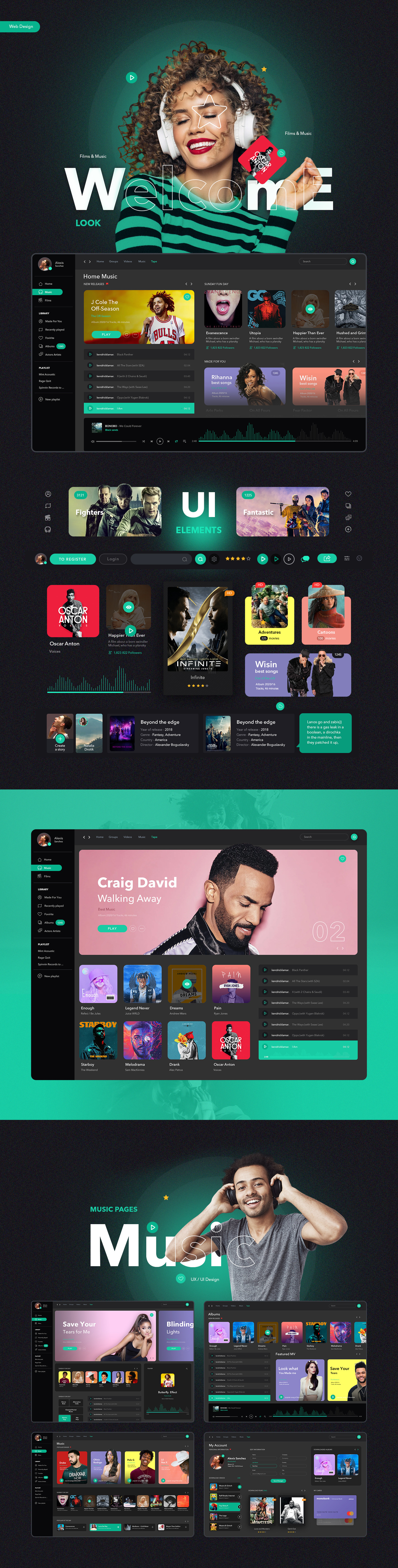 Look Media Platform UI Kit Look Media Platform UI Kit