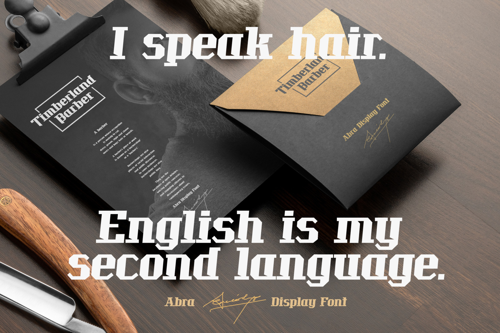 ABRA a decorative display typeface ABRA a decorative display typeface