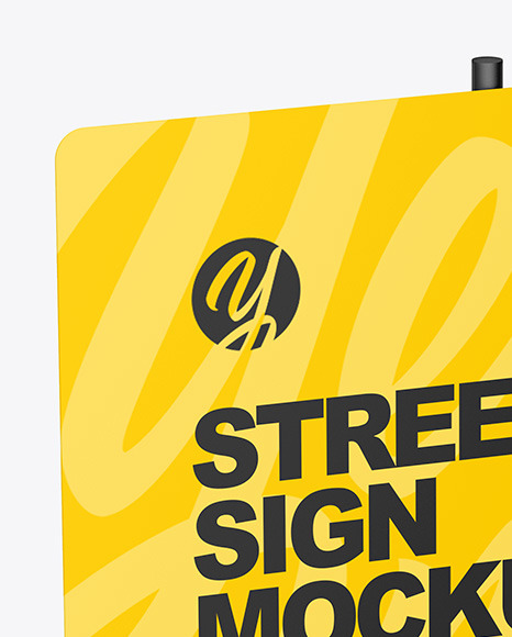 Street Sign Mockup