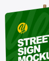 Street Sign Mockup