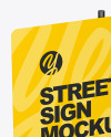 Street Sign Mockup