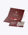Gift Card Mockup Gift Card Mockup