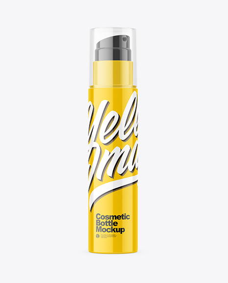 Glossy Airless Bottle Mockup - Airless+Mockups+Smarty+Mockups