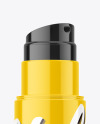 Glossy Airless Bottle Mockup